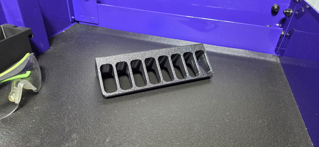 Tool Cart Plier Holder ClipOn Organizer for Pliers onto most tool cart flanges with a design that fits the US General line of