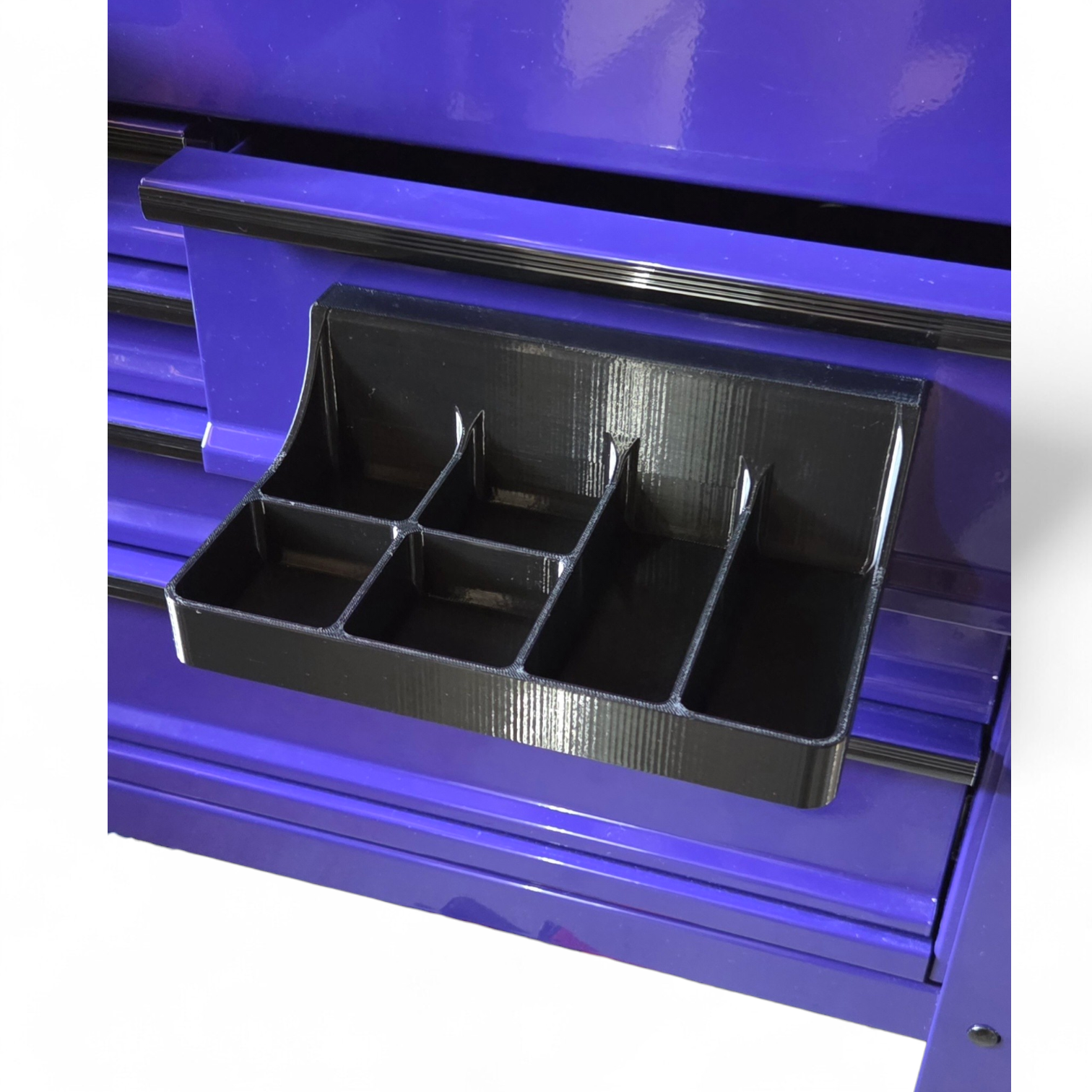 Tool Cart Hardware Tray | 6 Slot Organizer