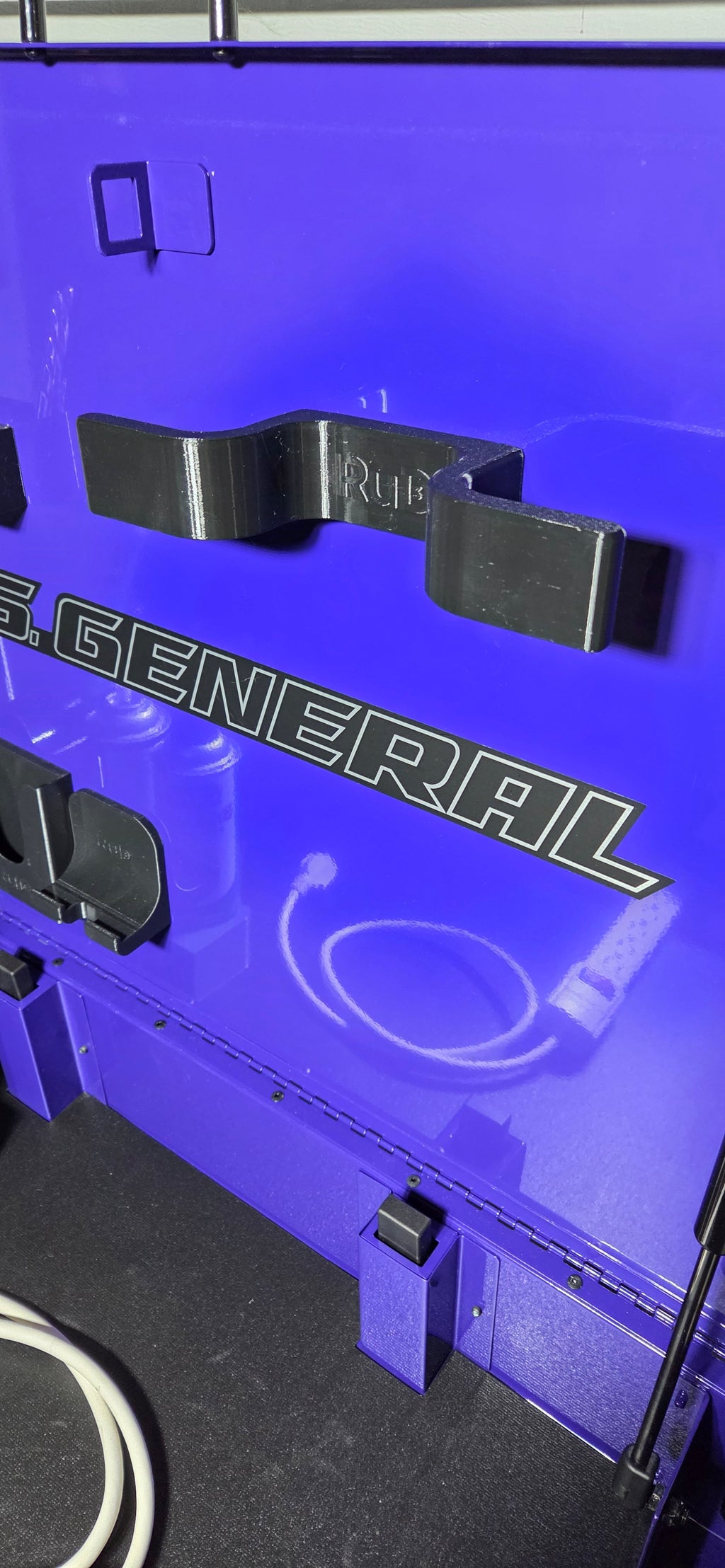 Magnetic Cleat Portable Hook for Hoses Cords or Ratchet Straps Strong Neodymium Magnets a portable heavyduty solution for