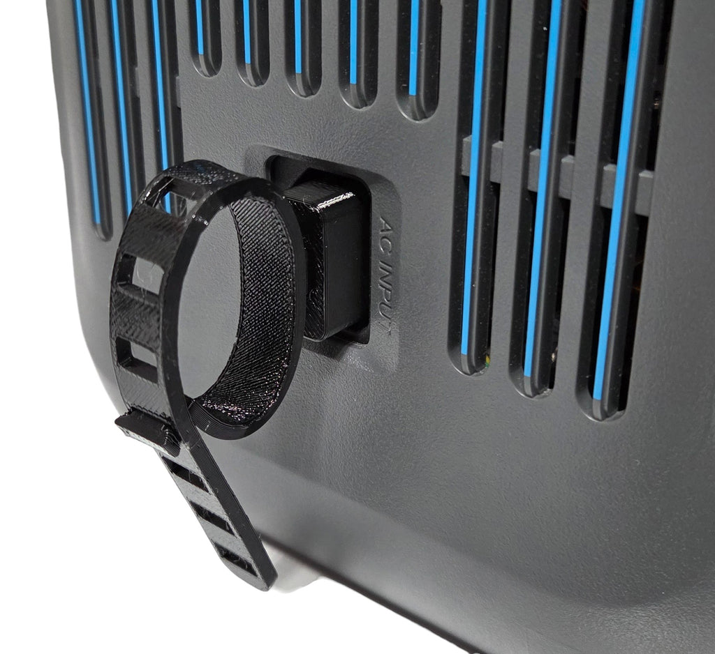 AC Power Cord Wrap for Power Banks – TPU Cord Organizer Plug Insert