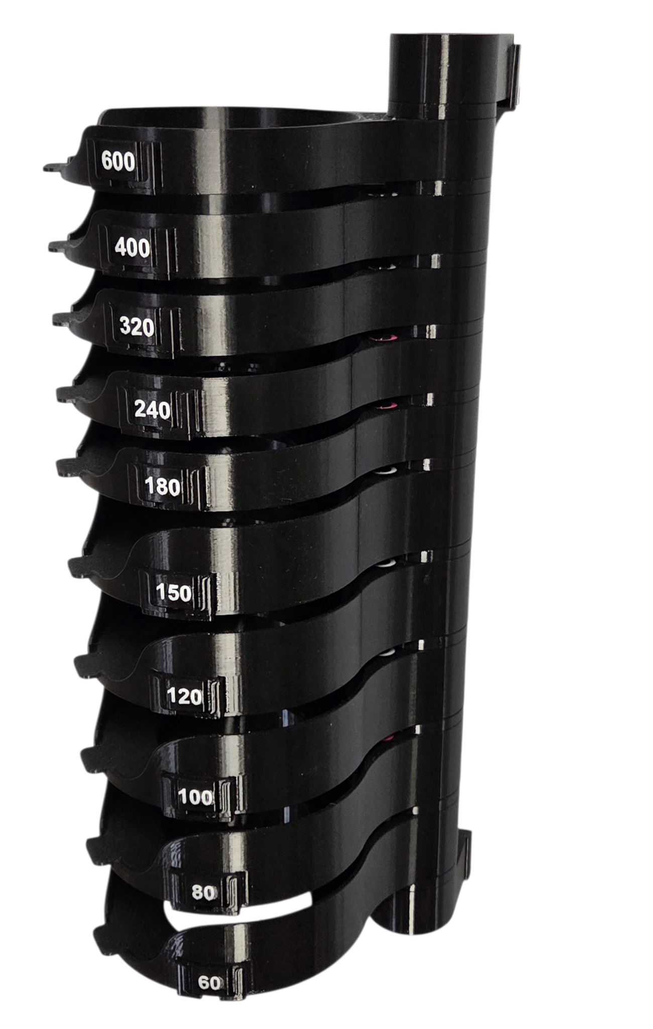 5 Inch Sanding Disc Wall Organizer – Swivel Grit Storage System