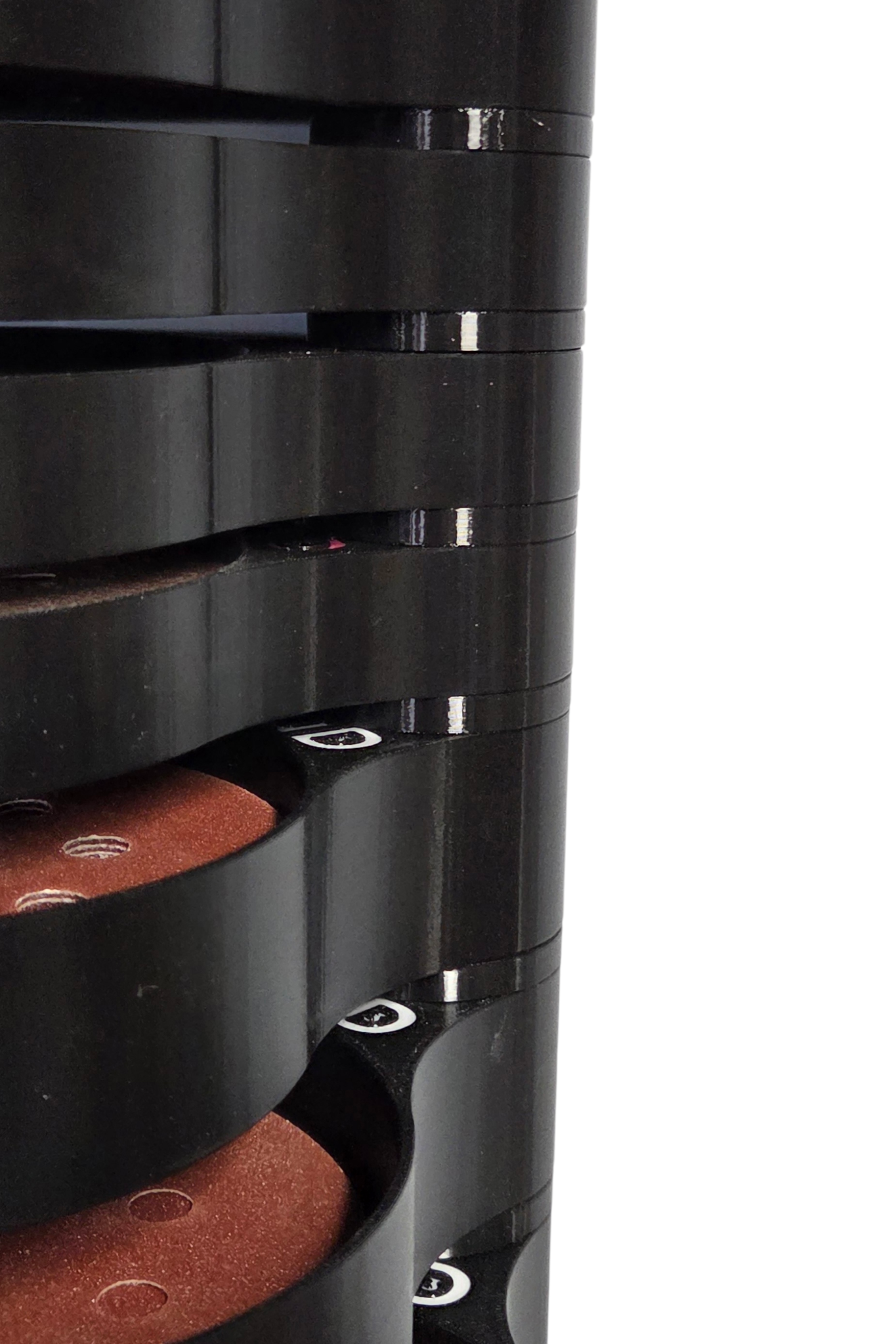 5 Inch Sanding Disc Wall Organizer – Swivel Grit Storage System