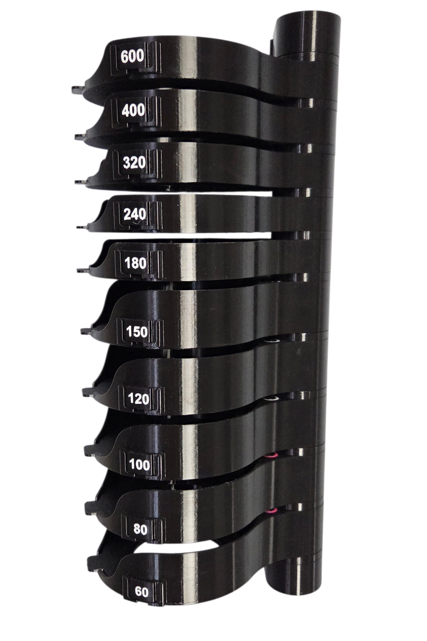 5 Inch Sanding Disc Wall Organizer – Swivel Grit Storage System