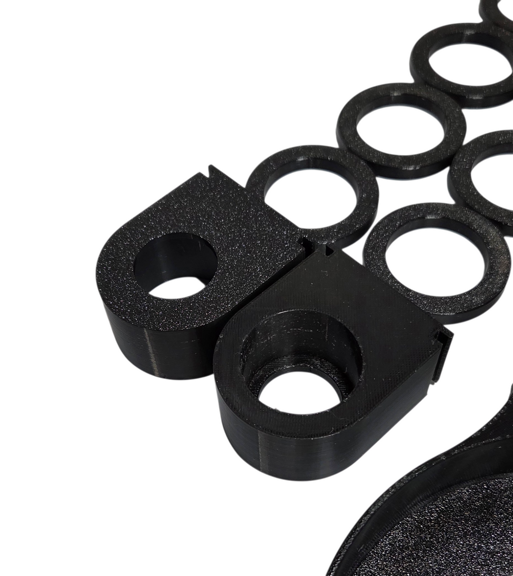 5 Inch Sanding Disc Wall Organizer – Swivel Grit Storage System