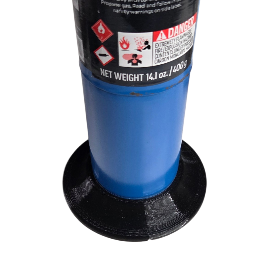 Propane Torch Base Stabilizer – Wide Stand for 14 oz Propane Bottles