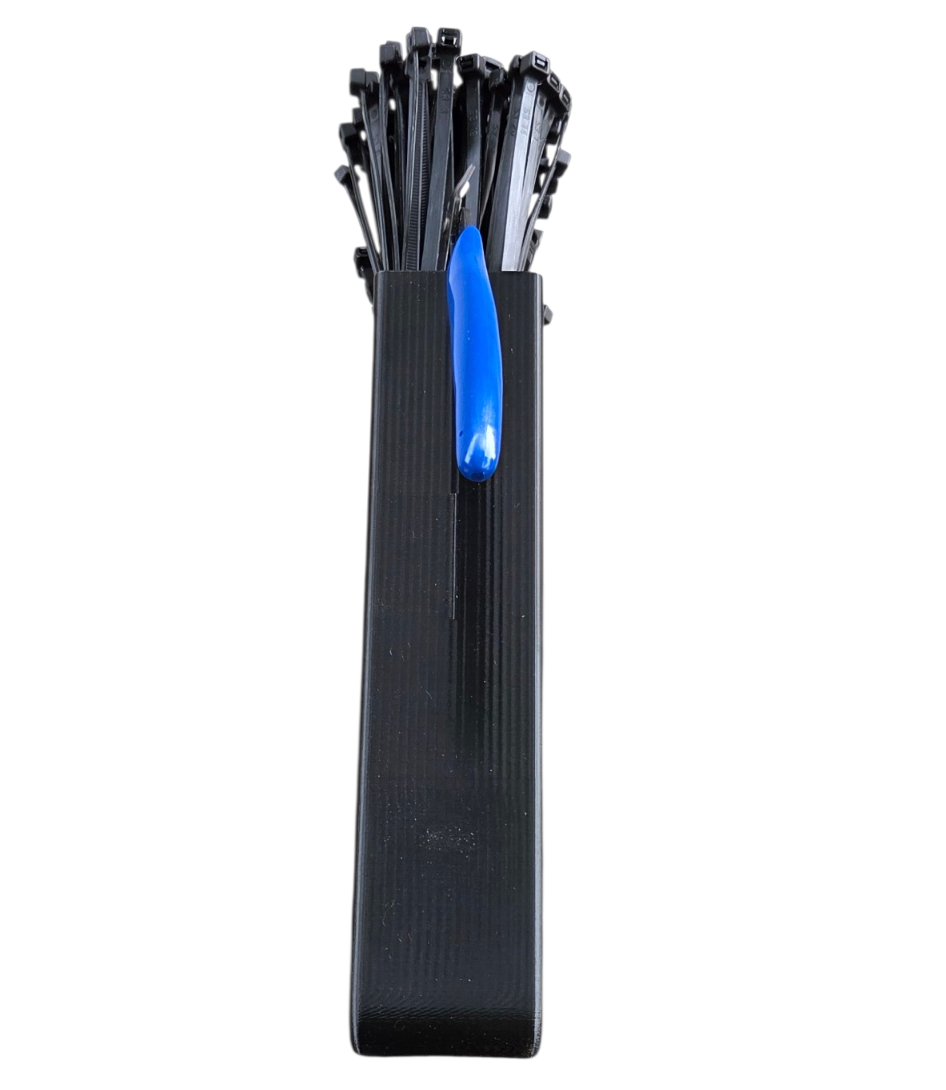 Magnetic Zip Tie Holder – Organizer for 5, 8, and 11 Inch Cable Ties