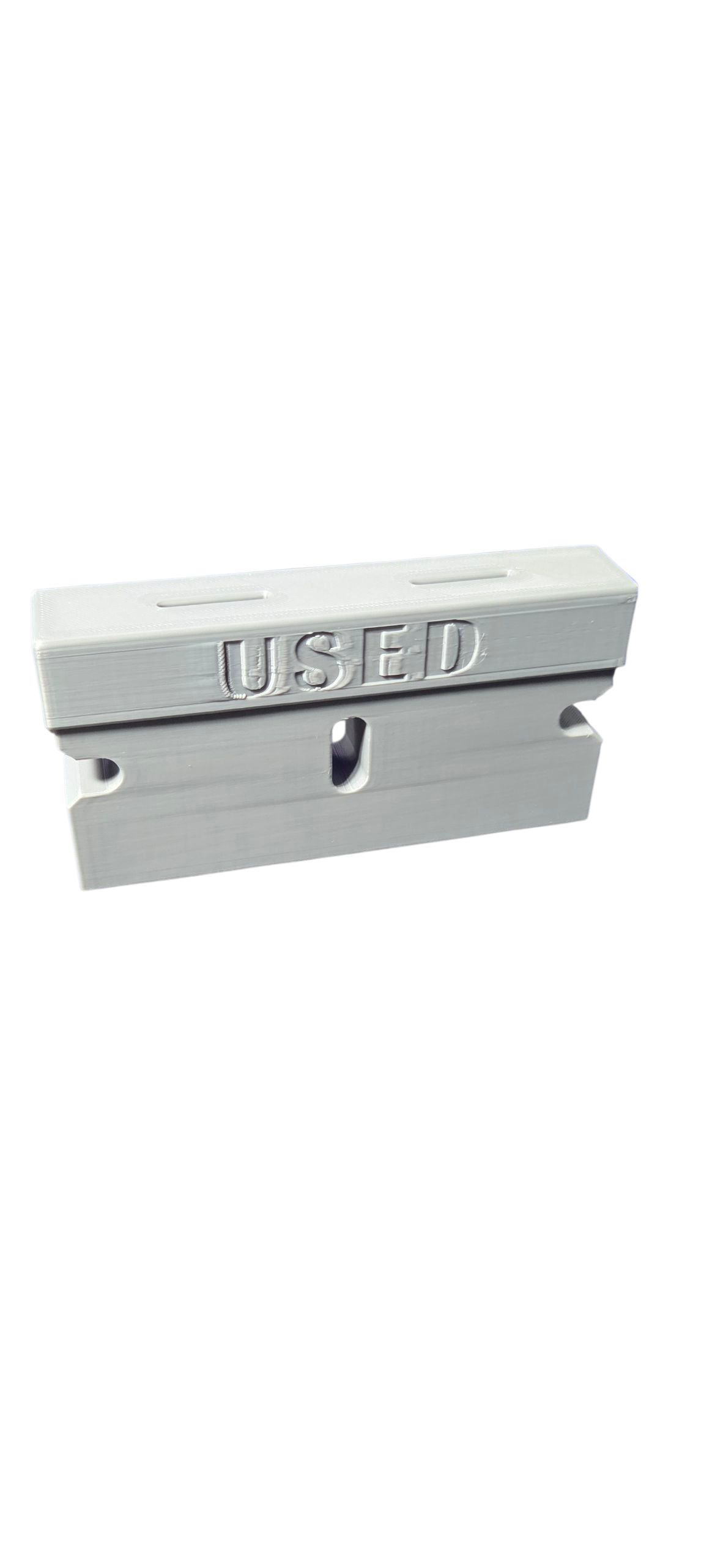 Used Razor Blade Disposal Box | 3D Printed Safety Container | 3 Lid Op ...