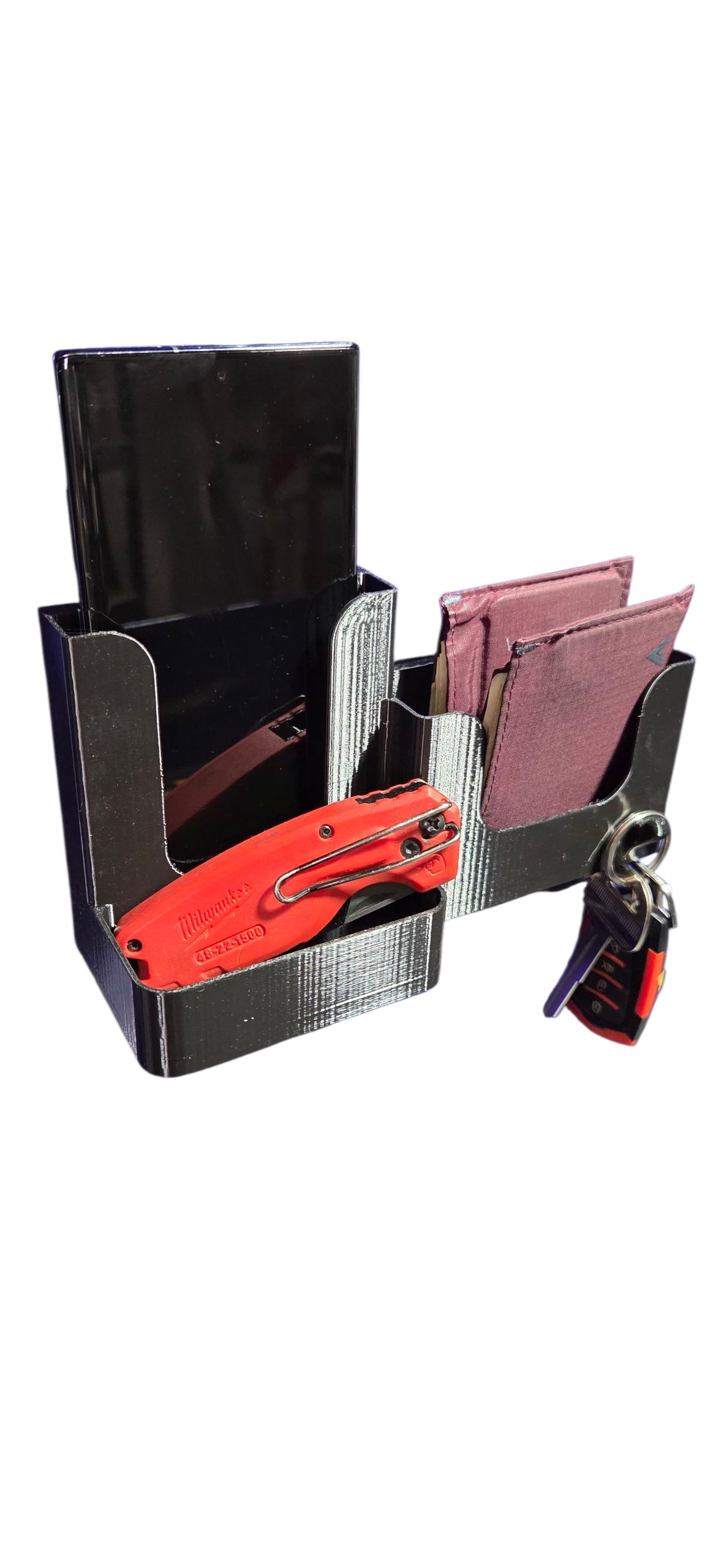 Magnetic EDC Tray — Dual Compartment Organizer
