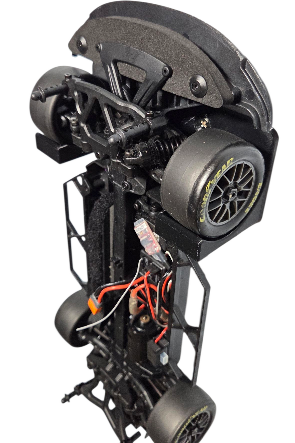 RC Car Wall Mount Display Bracket wall mount is designed specifically for the scale stock car chassis giving you a secure and