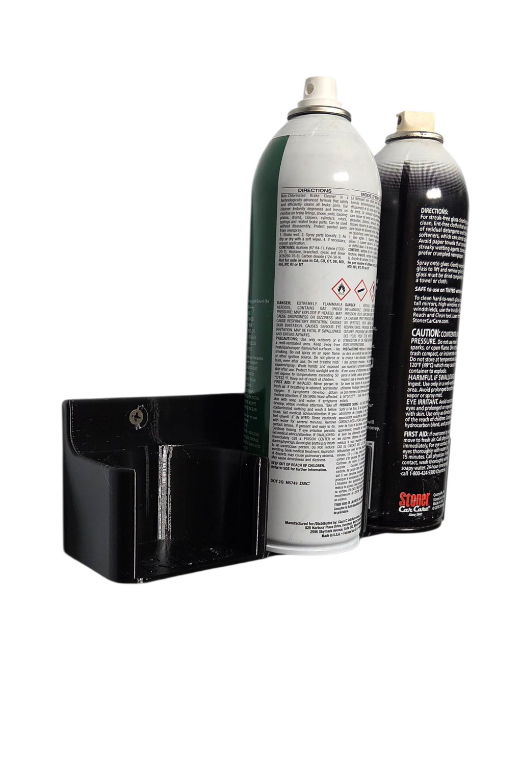 Aerosol Can Holder Wall Mounted Rack Keep your aerosol cans organized and always within reach This D printed wallmounted can