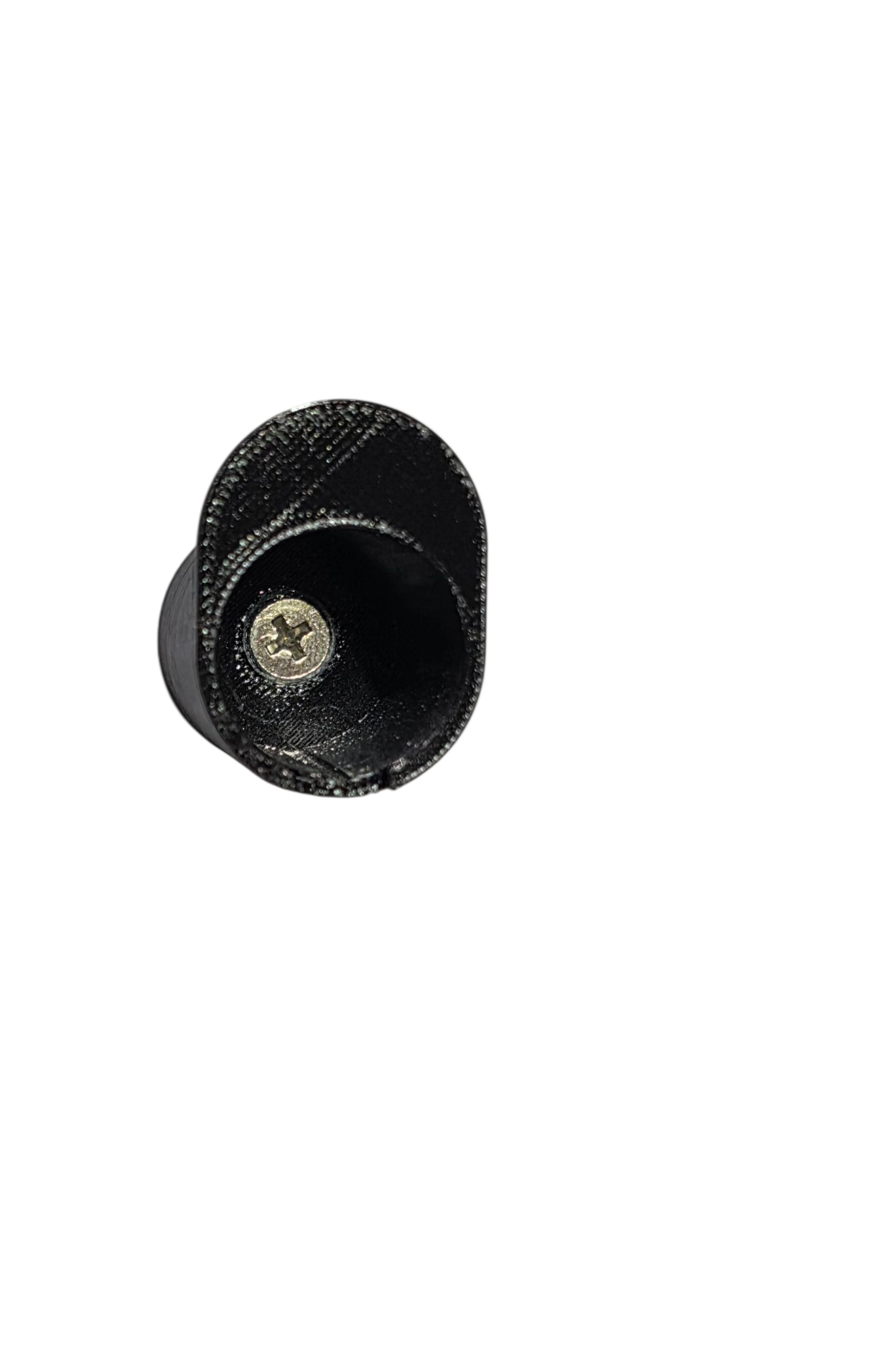 Modern Wall Hook Hidden Hardware Peg like a solid floating peg with no visible hardware Printed in black PETG for durability and