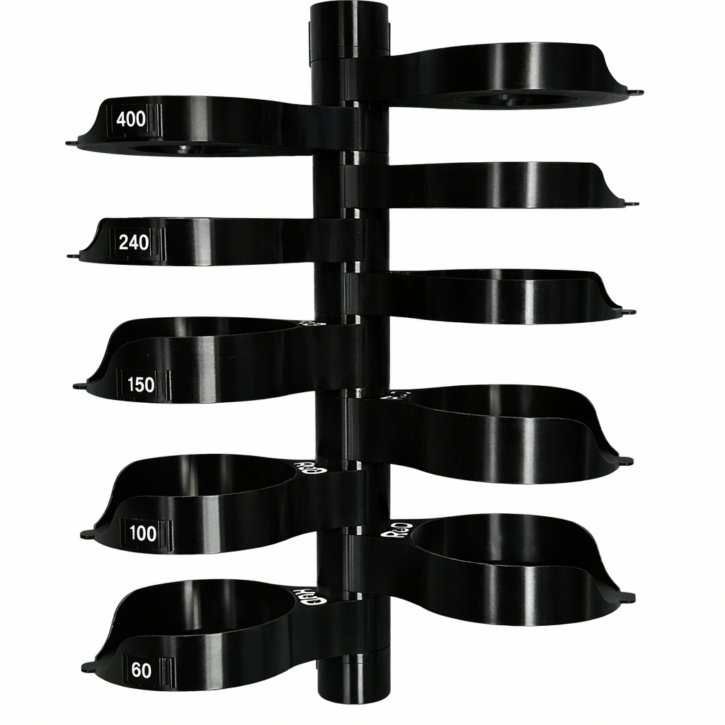 5 Inch Sanding Disc Wall Organizer – Swivel Grit Storage System