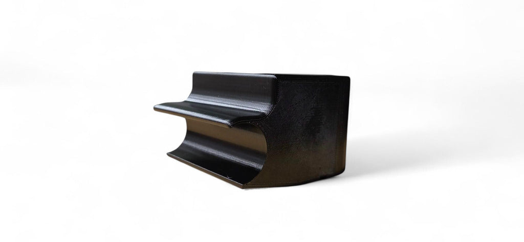 D Printed Cup Holder ClipOn Garage Toolbox Drink Holder Black PETG printed in durable black PETG this cup holder is built to last