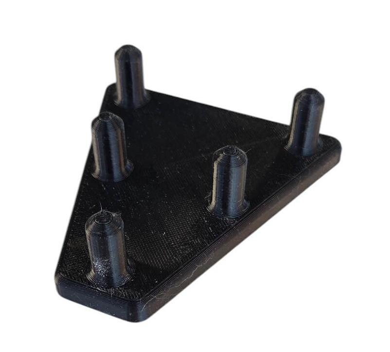 Jack Stand Lug Nut Holder D Printed Magnetic Organizer for Lug Nuts Fits M toolbox with its two builtin magnets giving you a