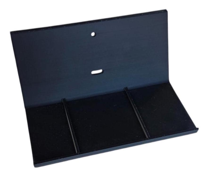 Diecast Wall Shelf Modular Display Rack One Car Per Shelf Each shelf holds one car with two mounting holes one slotted for easy