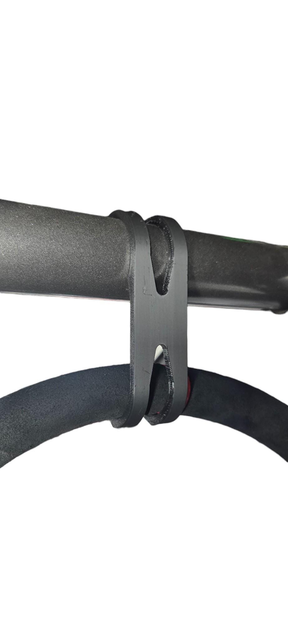 D Printed Roll Bar Steering Wheel Hook ClipOn PETG Holder in use Designed for race cars drift cars and offroad vehicles this hook