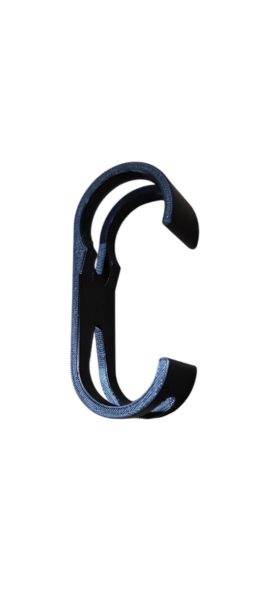 D Printed Roll Bar Steering Wheel Hook ClipOn PETG Holder vehicles this hook provides a sturdy convenient way to keep your wheel