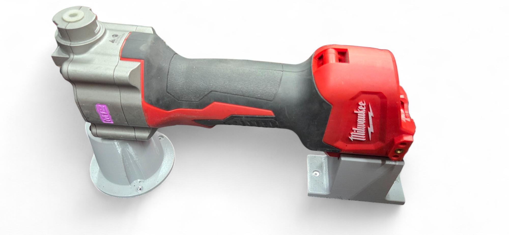 Rivet Gun Base for Milwaukee M D Printed Stand for M Rivet Tool Black PETG Holder Engineered for daily shop use Compact Handy
