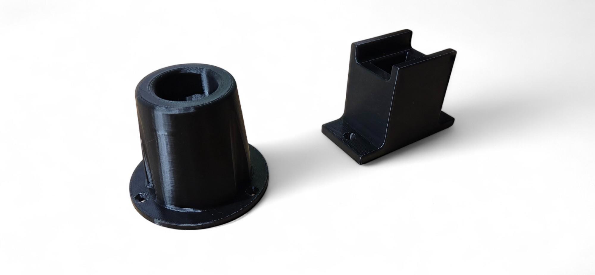 Rivet Gun Base for Milwaukee M D Printed Stand for M Rivet Tool Black PETG Holder Milwaukee M Rivet Tool this base provides a