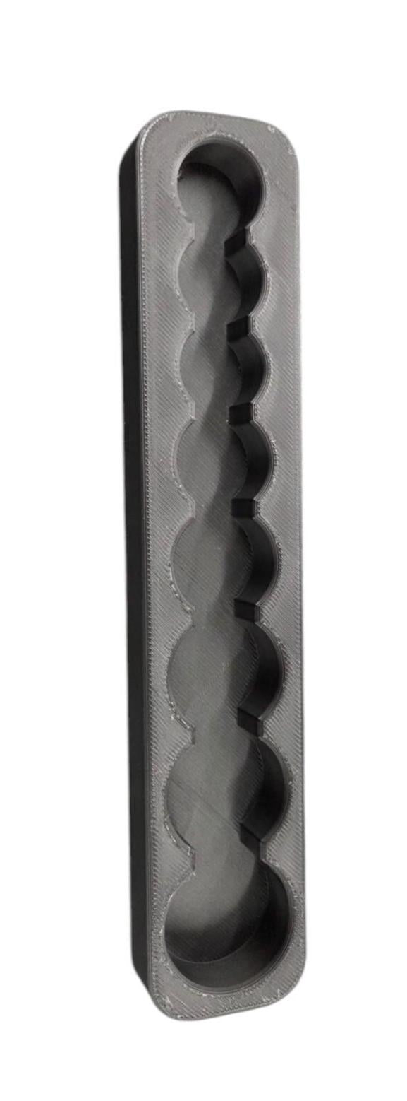 Socket Organizer for Pittsburgh Metric Shallow Impact Set SpaceSaving Tray sockets secure and neatly arranged There are no size