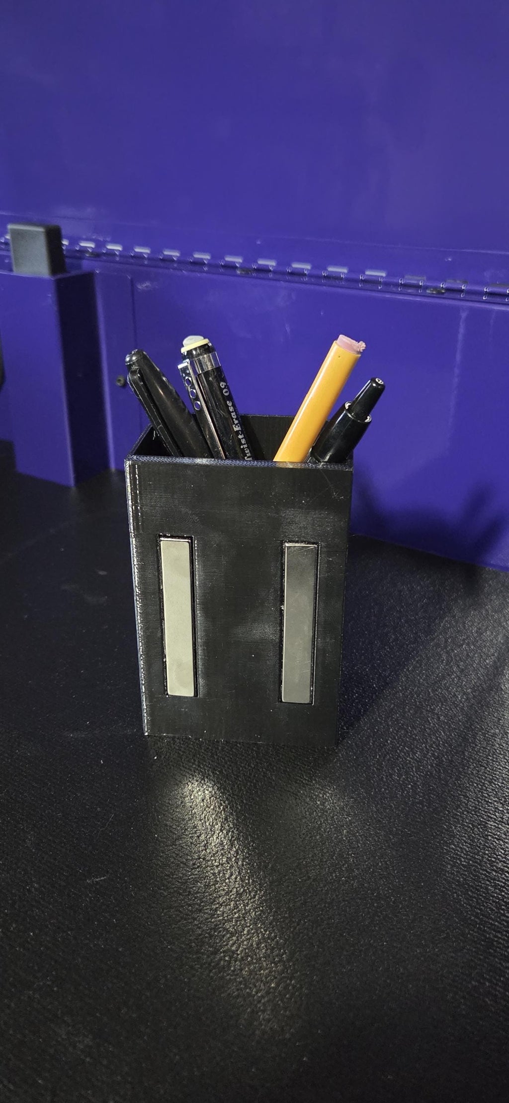 Tool Cart Pen Holder ClipOn or Magnetic Mount Options Garage Organizer workbenches and garages It comes in two versions so you