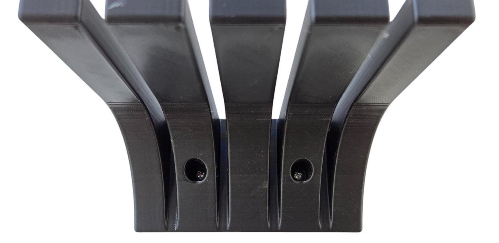 Wall Mounted Speed Square Holder Fits Squares Slot Organizer holes for secure installation hardware not included Workshop