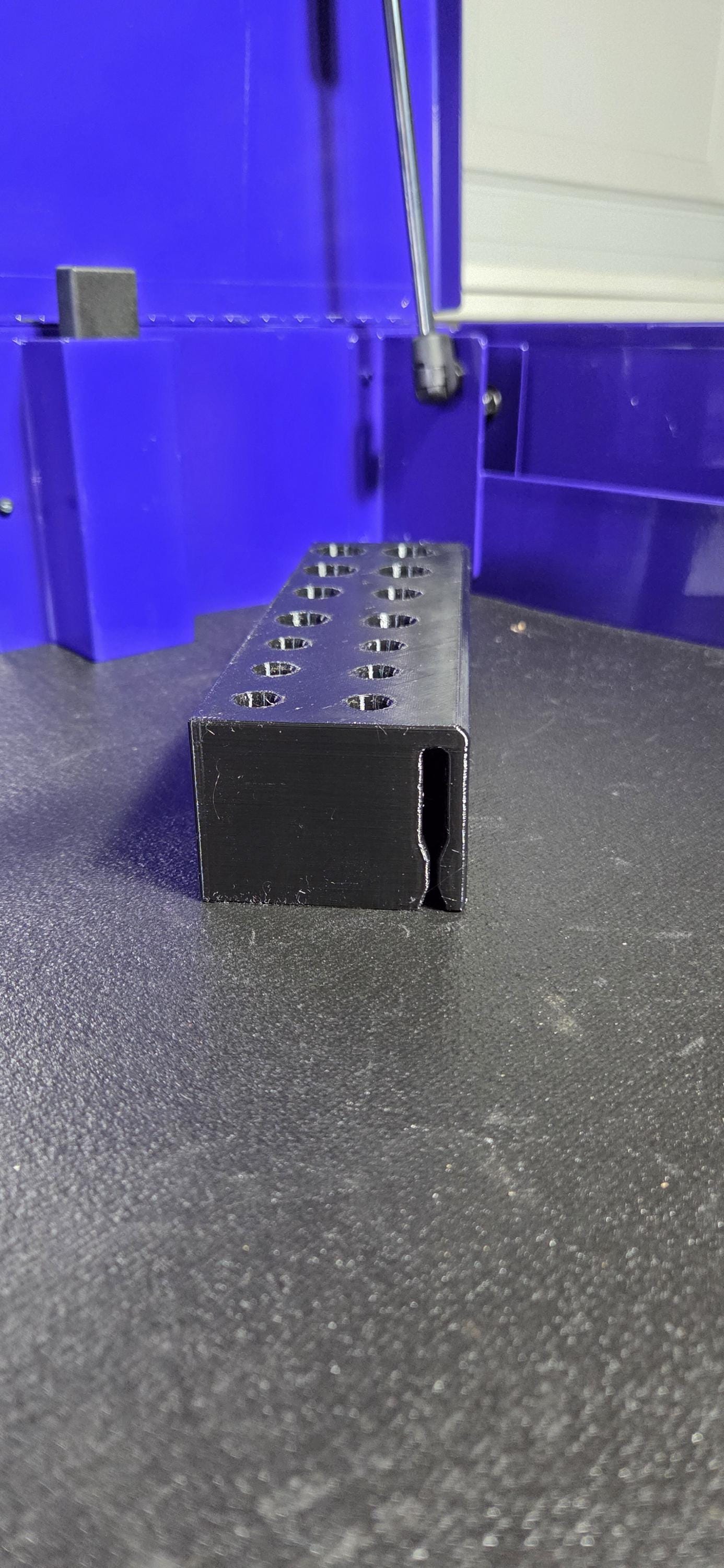 Tool Cart Extension Holder ClipOn Rack for Drives This clipon organizer is purposebuilt for socket extensions yet versatile