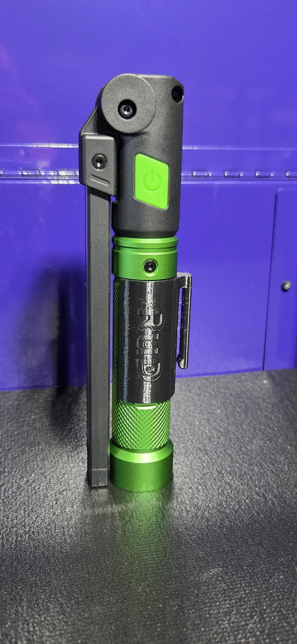 Belt Clip for Icon Work Light ICON Work Light PocketBelt Clip Black PETG Upgrade your ICON work light with this custom D printed