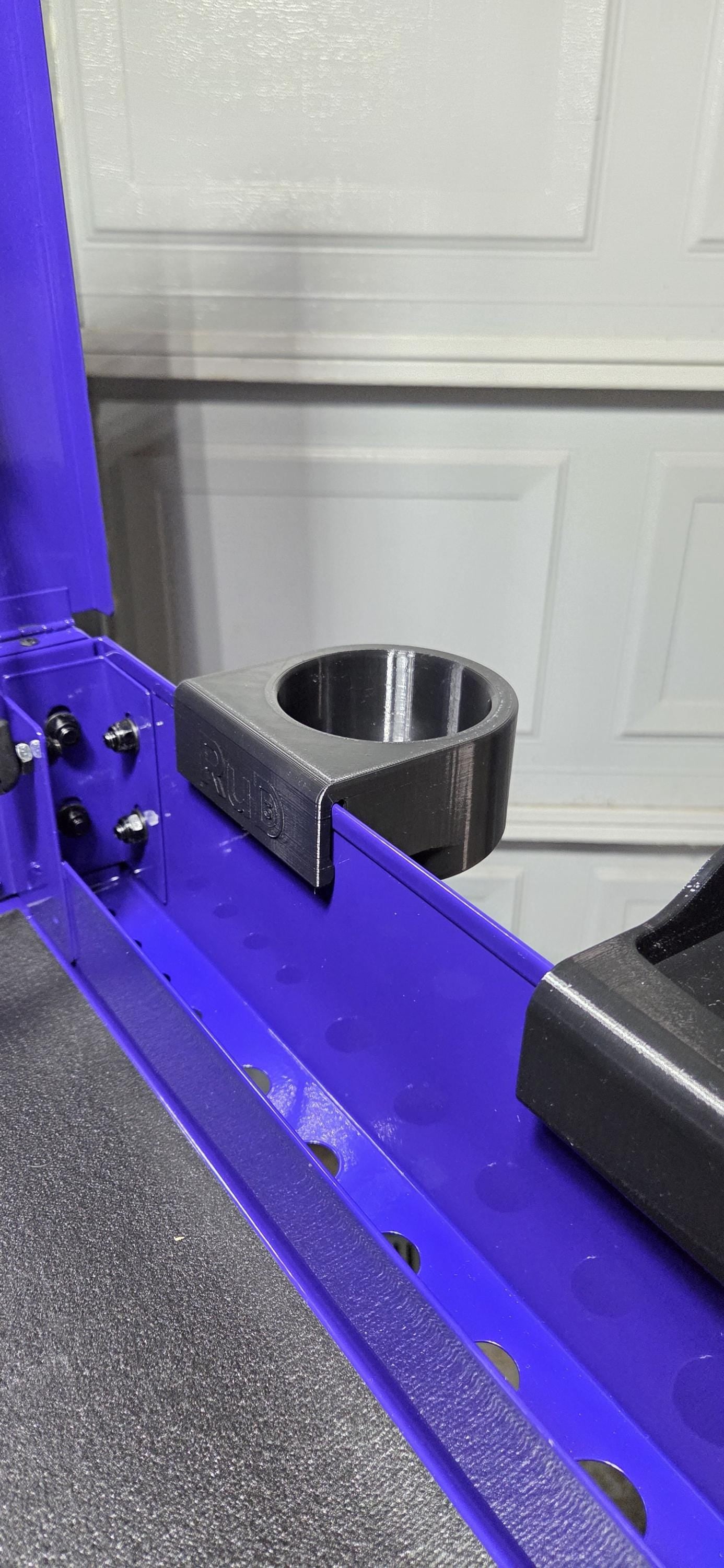 Toolbox Cup Holder | Clip-On Drink Holder for Tool Carts | Fits Most Cups 3.15"