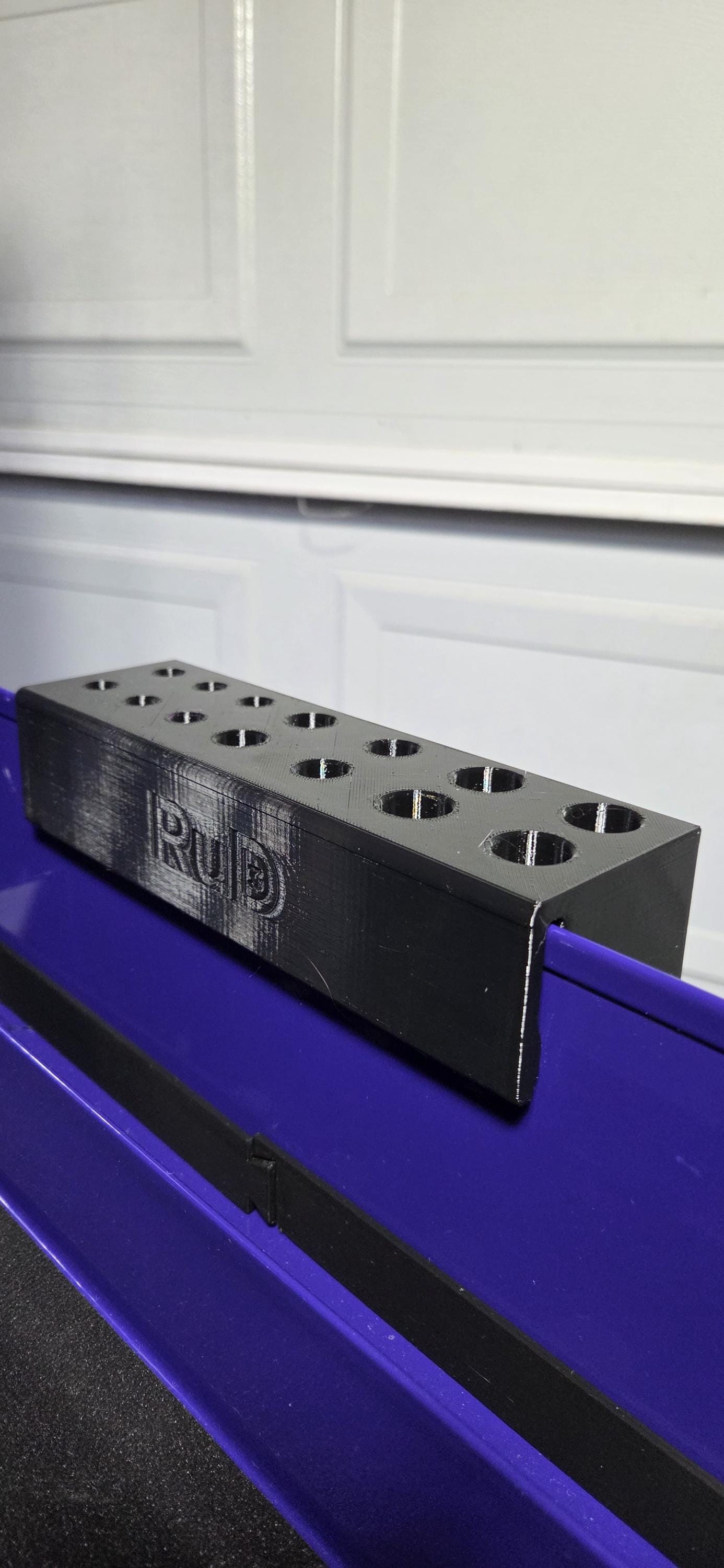 Tool Cart Extension Holder ClipOn Rack for Drives drive drive and drive extensionsand it also works great for screwdrivers small