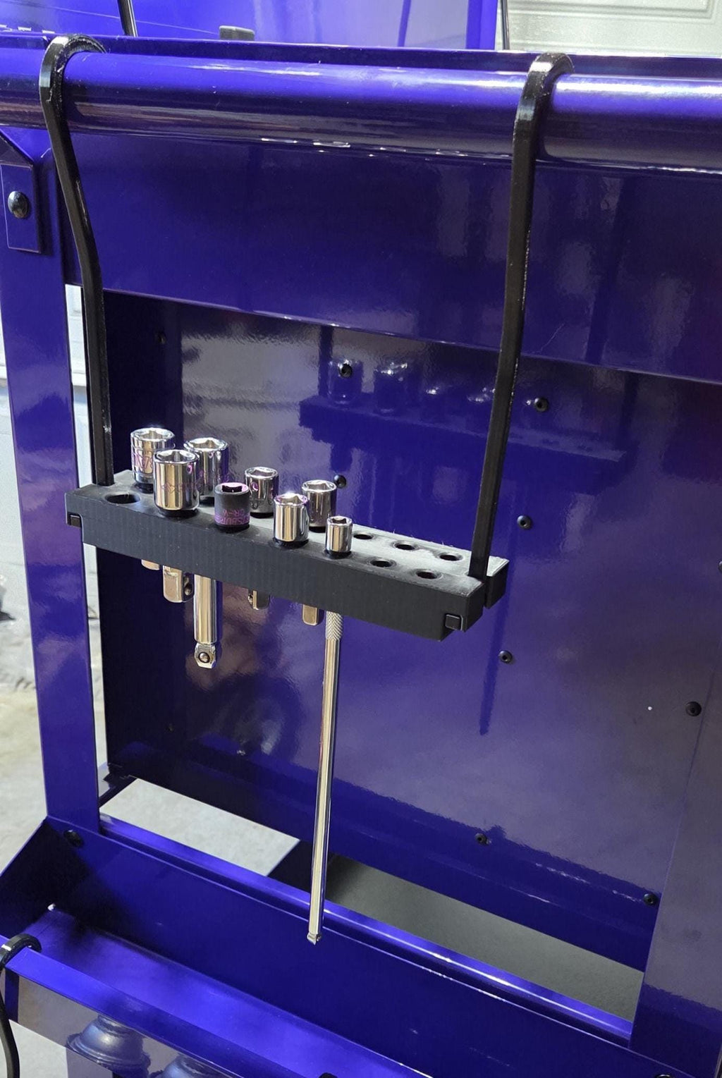 Toolbox Hanging Extension Organizer Modular ClipOn Rack for and Socket Extensions rack is part of the Hanging Toolbox System and