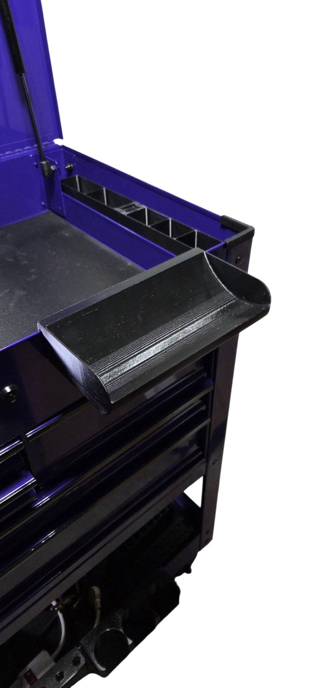 Tool Cart Tape Holder ClipOn Rack for Up to Rolls Fits Toolbox Edge most common toolboxes and carts giving you quick access to